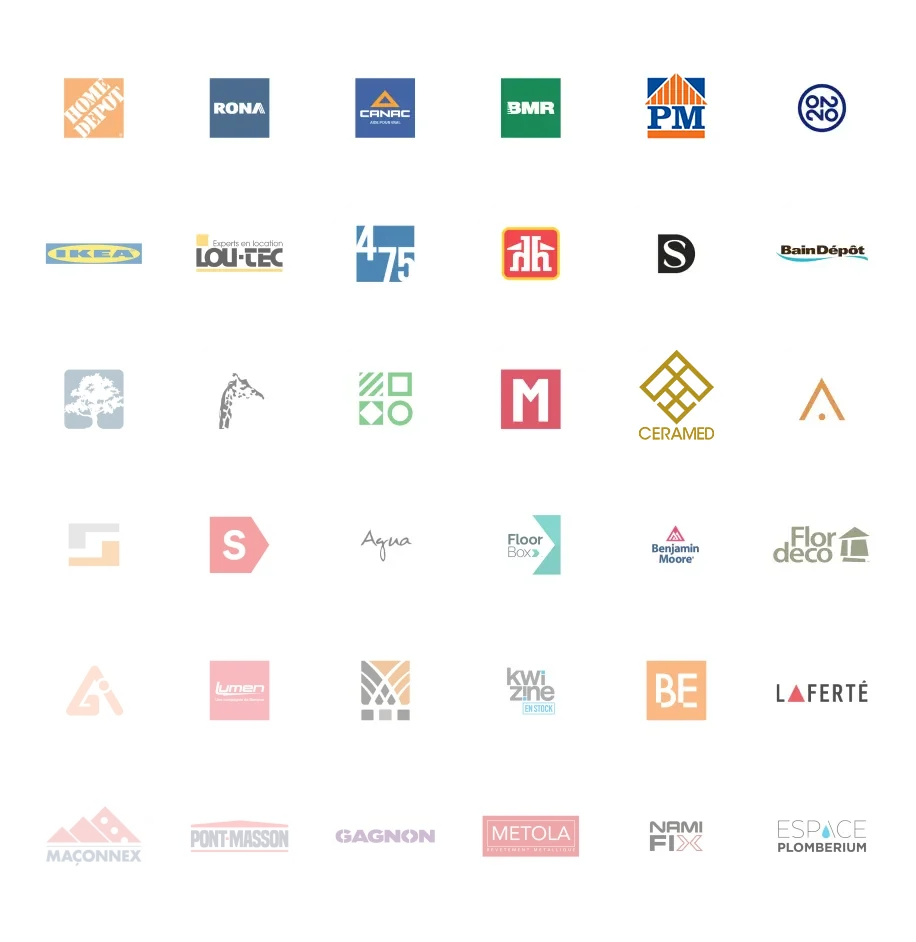 Supplier logos
