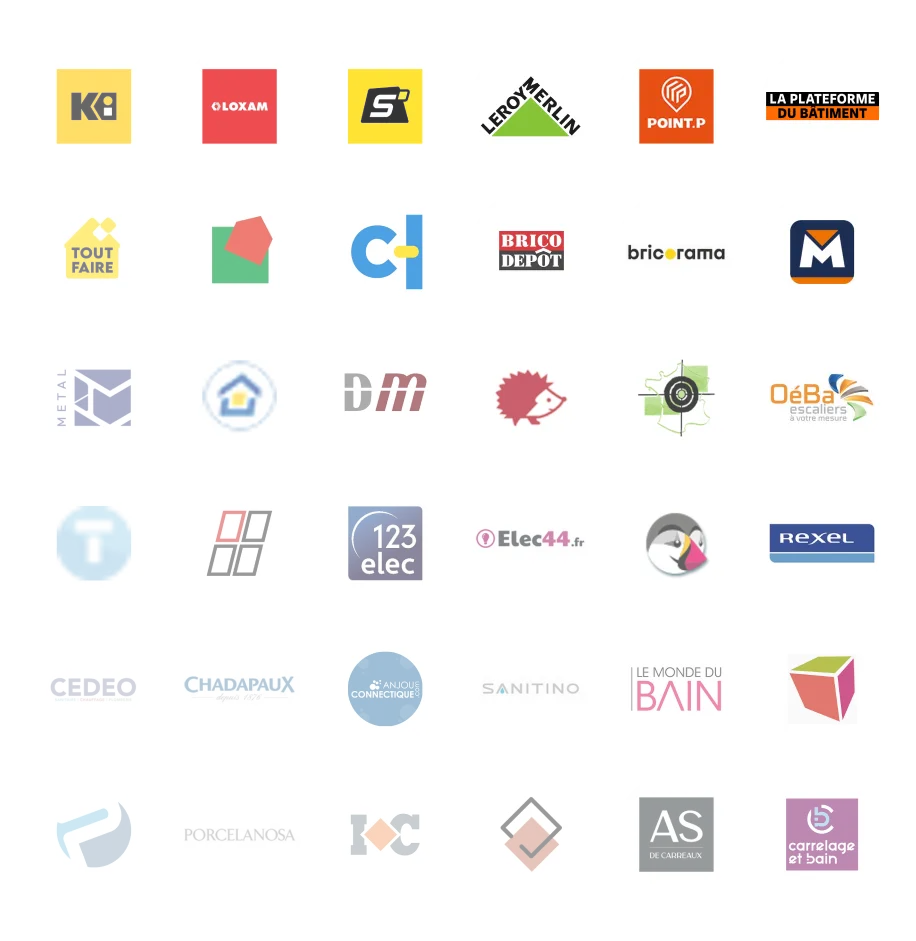 Supplier logos